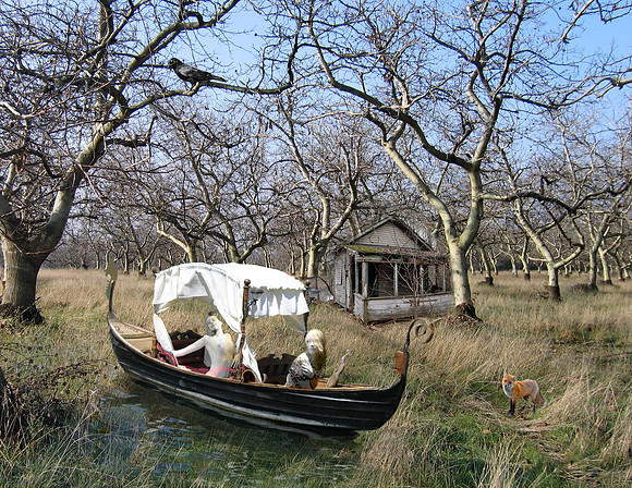 Boat in the Orchard