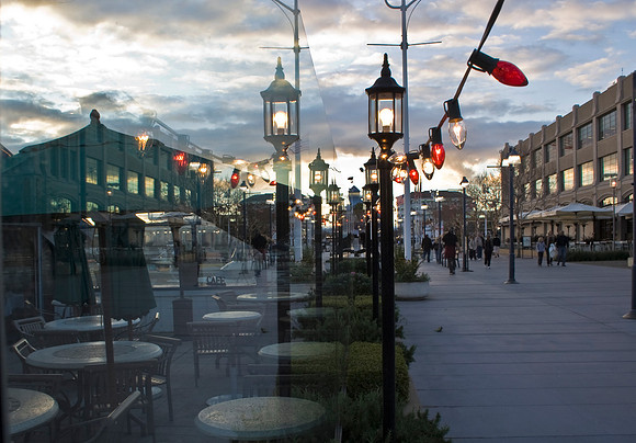 Jack London Square Reflection